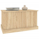 opbevaringskasse sonoma eg 70x40x38 cm konstrueret træ