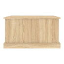 opbevaringskasse sonoma eg 70x40x38 cm konstrueret træ