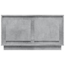 tv-bord 80x35x45 cm konstrueret træ betongrå