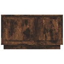 tv-bord 80x35x45 cm konstrueret træ røget egetræsfarve