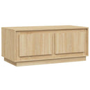 sofabord 102x50x44 cm konstrueret træ sonoma-eg