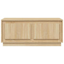 sofabord 102x50x44 cm konstrueret træ sonoma-eg