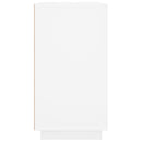 skænk 80x34x75 cm konstrueret træ hvid