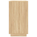 skænk 80x34x75 cm konstrueret træ sonoma-eg
