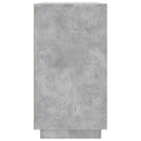 skænk 80x34x75 cm konstrueret træ betongrå