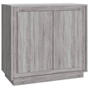 skænk 80x34x75 cm konstrueret træ grå sonoma-eg