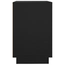 skænk 102x35x60 cm konstrueret træ sort