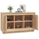 skænk 102x35x60 cm konstrueret træ sonoma-eg