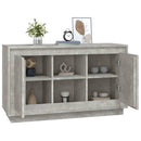 skænk 102x35x60 cm konstrueret træ betongrå