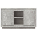 skænk 102x35x60 cm konstrueret træ betongrå