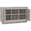 skænk 102x35x60 cm konstrueret træ betongrå