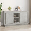 skænk 102x35x60 cm konstrueret træ betongrå