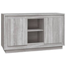 skænk 102x35x60 cm konstrueret træ grå sonoma-eg