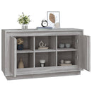 skænk 102x35x60 cm konstrueret træ grå sonoma-eg