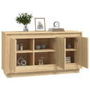 skænk 102x35x55 cm konstrueret træ sonoma-eg