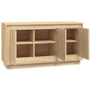 skænk 102x35x55 cm konstrueret træ sonoma-eg