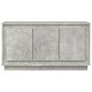 skænk 102x35x55 cm konstrueret træ betongrå