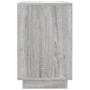 skænk 102x35x55 cm konstrueret træ grå sonoma-eg
