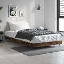 sengeramme 100x200 cm uden madras konstrueret træ røget eg