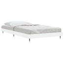 sengeramme 90x200 cm konstrueret træ hvid