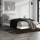 sengeramme 90x200 cm konstrueret træ hvid