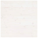 bordplade 80x80x2,5 cm firkantet massivt fyrretræ hvid