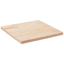 bordplade 90x90x2,5 cm firkantet massivt fyrretræ