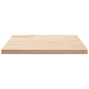 bordplade 90x90x2,5 cm firkantet massivt fyrretræ