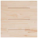 bordplade 90x90x2,5 cm firkantet massivt fyrretræ