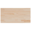 bordplade 100x50x2,5 cm rektangulær massivt fyrretræ