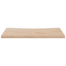 skrivebordsplade 80x40x2,5 cm massivt fyrretræ