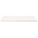 skrivebordsplade 100x50x2,5 cm massivt fyrretræ hvid
