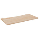 skrivebordsplade 110x55x2,5 cm massivt fyrretræ