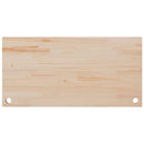 skrivebordsplade 110x55x2,5 cm massivt fyrretræ