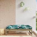 udendørs fodskammel 120x80 cm imprægneret fyrretræ