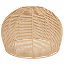 lampeskærm til loftlampe Ø36x26 cm jern og papir