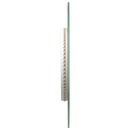 badeværelsesspejl med LED-lys 30 cm rundt
