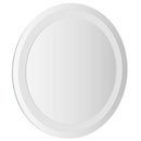 badeværelsesspejl med LED-lys 40 cm rundt