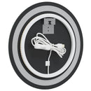 badeværelsesspejl med LED-lys 40 cm rundt