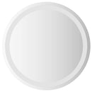 badeværelsesspejl med LED-lys 50 cm rundt