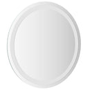 badeværelsesspejl med LED-lys 50 cm rundt