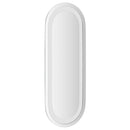 LED-badeværelsesspejl 40x15 cm oval