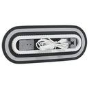 LED-badeværelsesspejl 40x15 cm oval