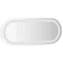 LED-badeværelsesspejl 50x20 cm oval