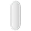 LED-badeværelsesspejl 50x20 cm oval