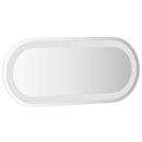 LED-badeværelsesspejl 60x25 cm oval