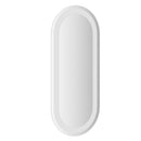LED-badeværelsesspejl 60x25 cm oval
