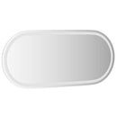 LED-badeværelsesspejl 100x45 cm oval