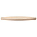 bordplade 60x30x2,5 cm oval massivt fyrretræ