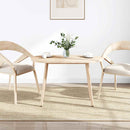bordplade 90x45x2,5 cm massivt træ ovalt fyrretræ
